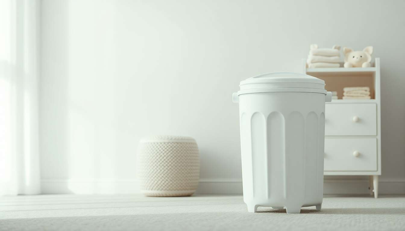 Poubelles à couches : nos conseils pour une hygiène optimale