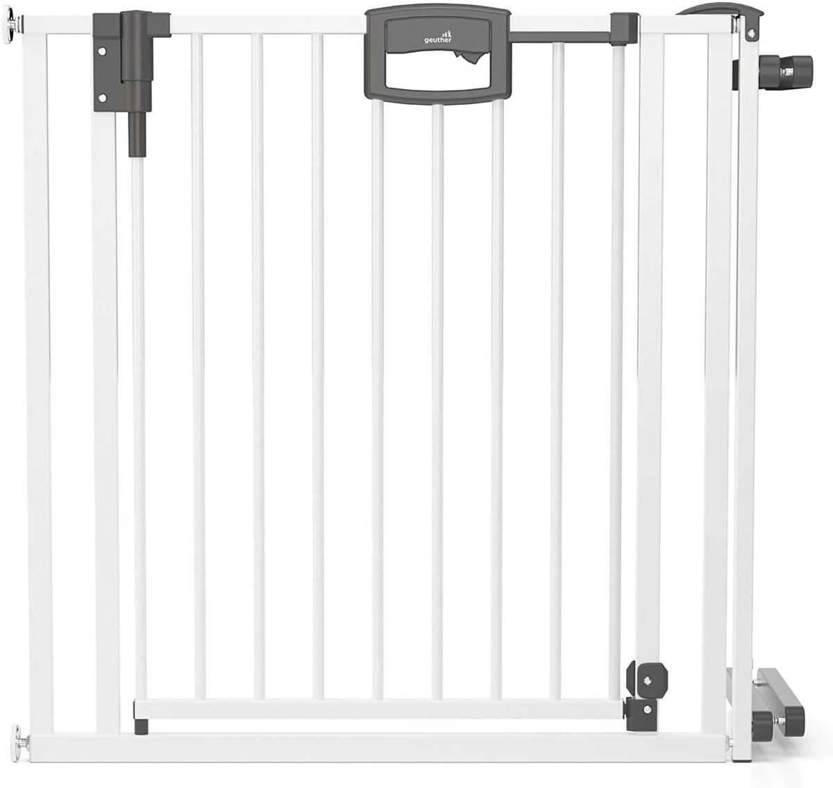 Test de la barrière de sécurité Geuther 4793 : protection sans perçage pour escaliers