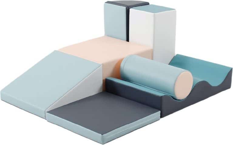 IGLU Soft Play Set De 10 Blocs De Motricité En Mousse – Antidérapant – Construction Et Escalade – Dès 1 An