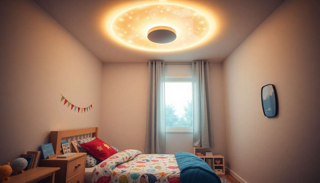 Avis sur le plafonnier RRBEST LED Astronaute pour enfants