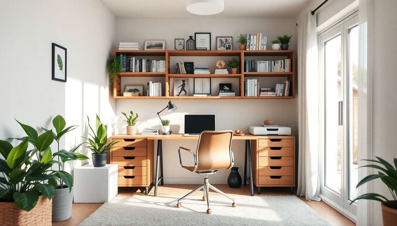 10 astuces pour optimiser votre espace de travail à la maison