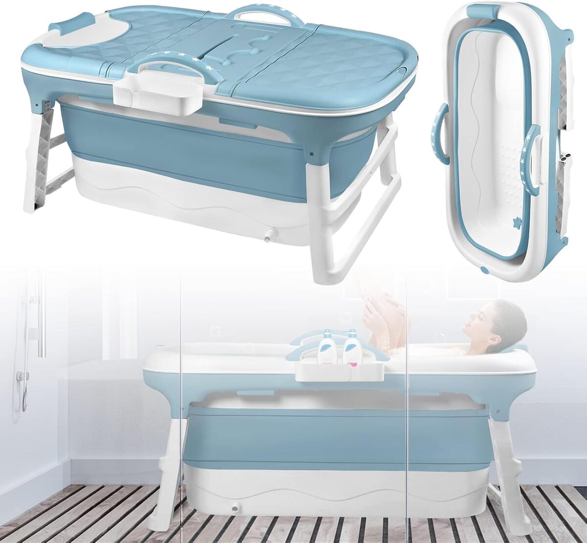 Test de la baignoire pliable ACXIN : le SPA compact pour votre salle de bain