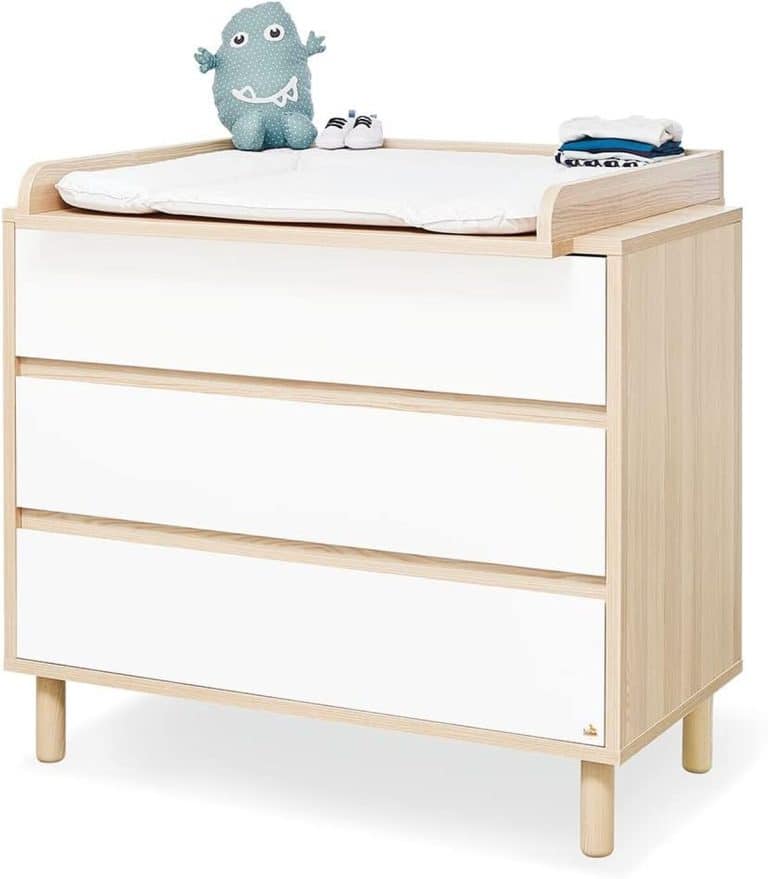 Test de la commode à langer Pinolino Flow : design et polyvalence