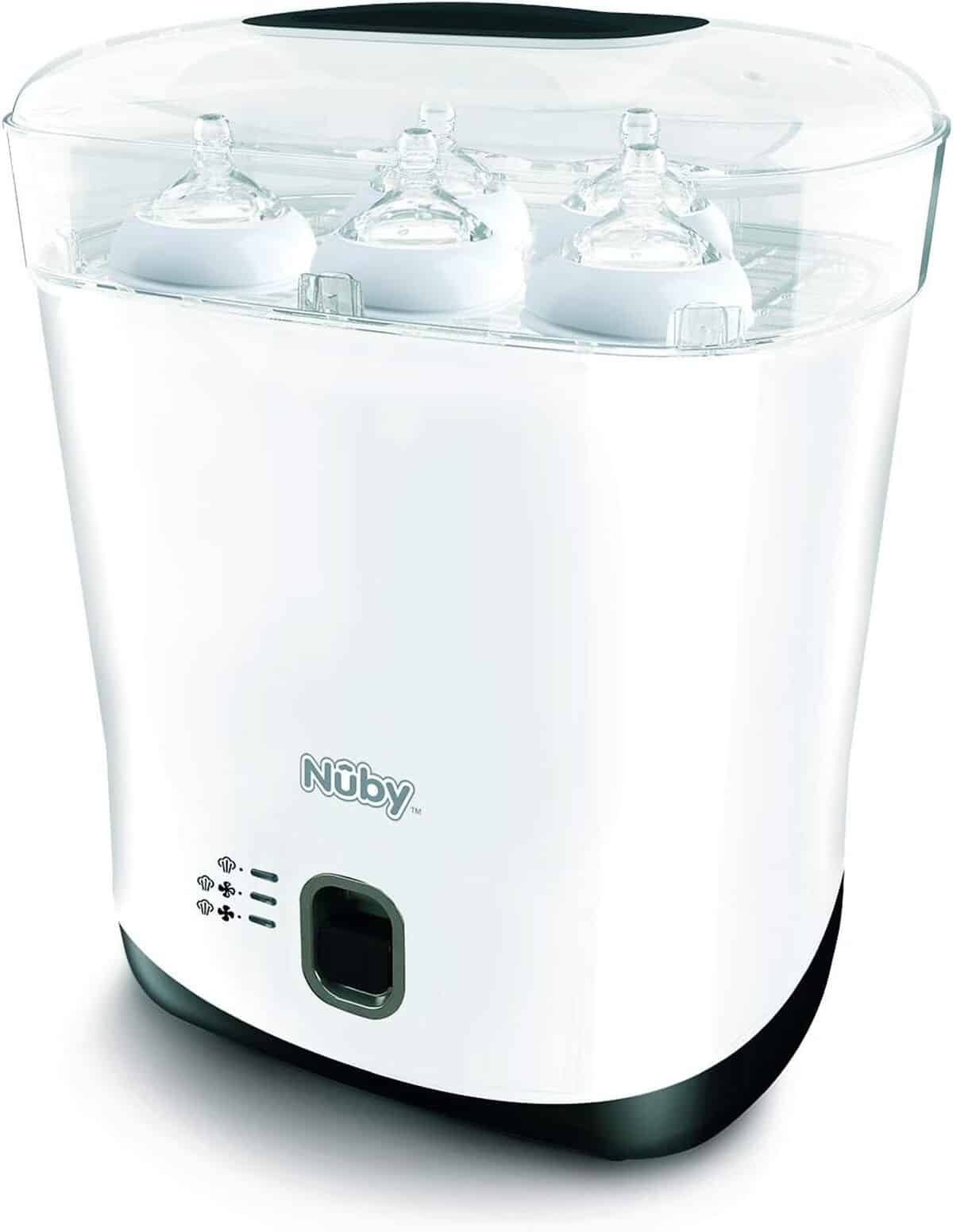 Test du stérilisateur et sèche-biberon Nuby : efficacité garantie à 99, 9%