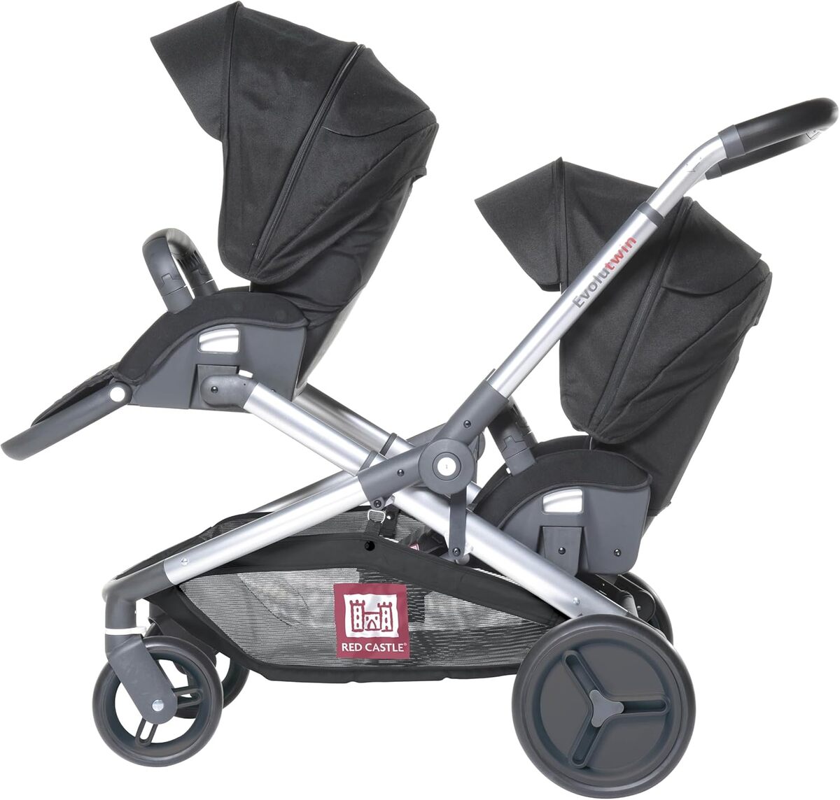 Test poussette Evolutwin Red Castle : double plaisir au quotidien