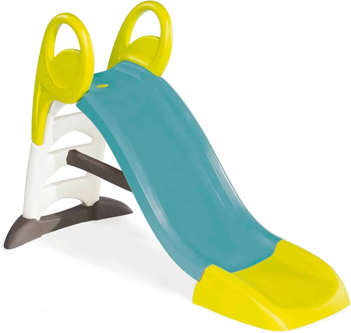 Test : toboggan Smoby GM bleu contemporain