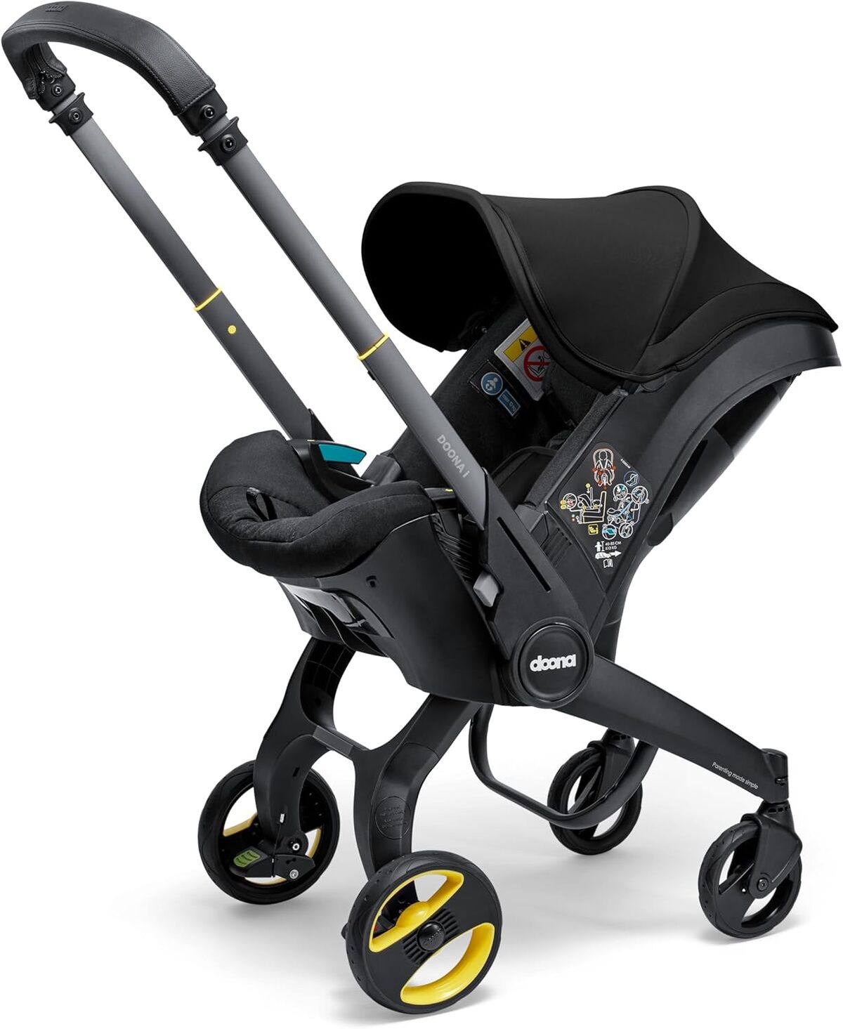 Test de la poussette Doona Nitro Black