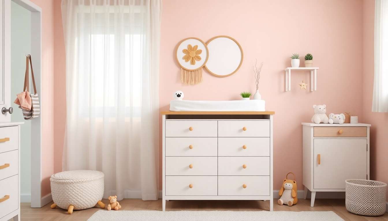 Tables à langer : les nouvelles tendances à adopter