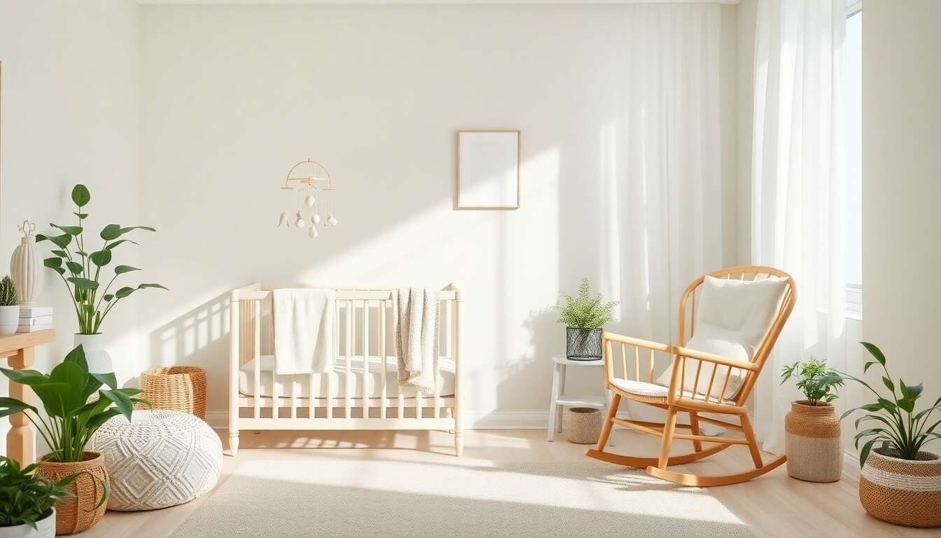 Les matériaux sûrs pour la chambre de bébé