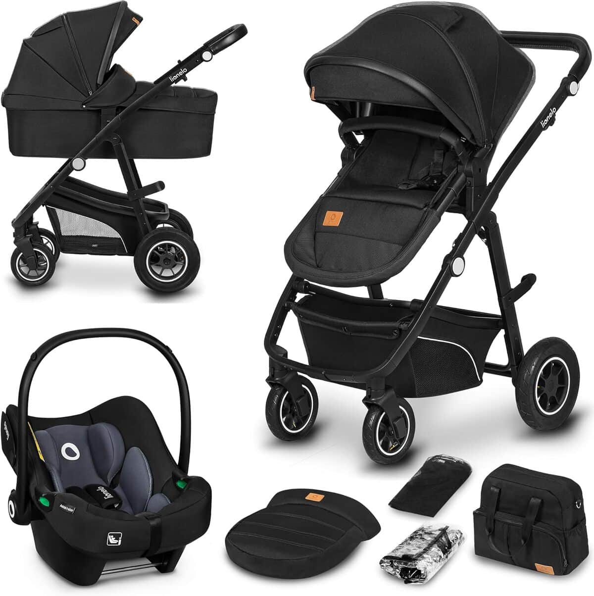 Test de la poussette Lionelo Bianka 3 en 1 polyvalente