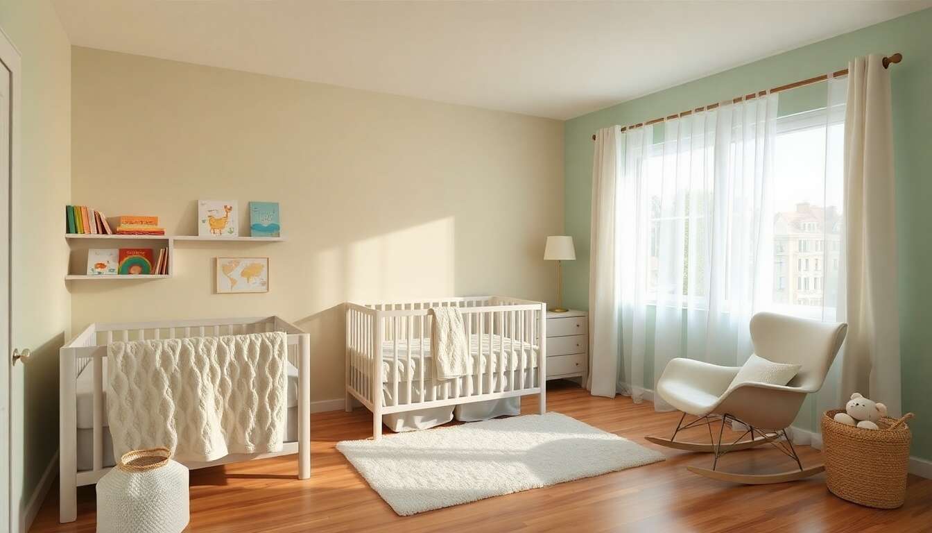 Bien choisir les couleurs pour la chambre de votre nouveau-né