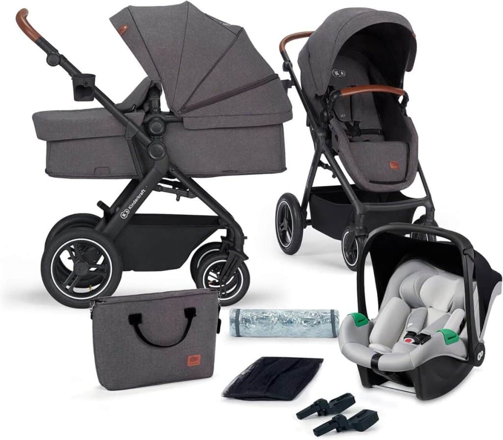 Test de la poussette combinée Kinderkraft B-TOUR 3 en 1