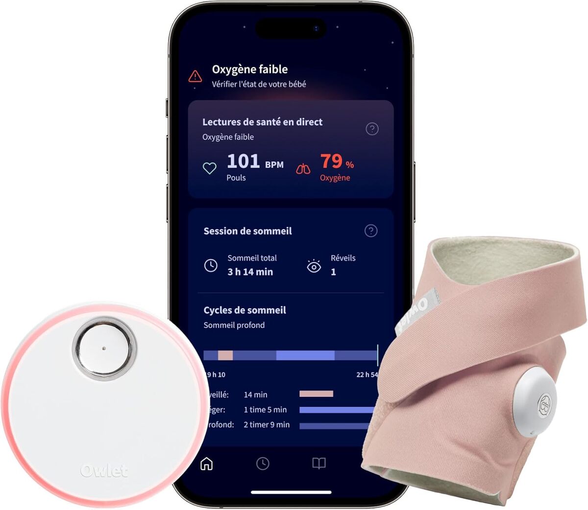 Test du Owlet Dream Sock : la surveillance intelligente pour bébé
