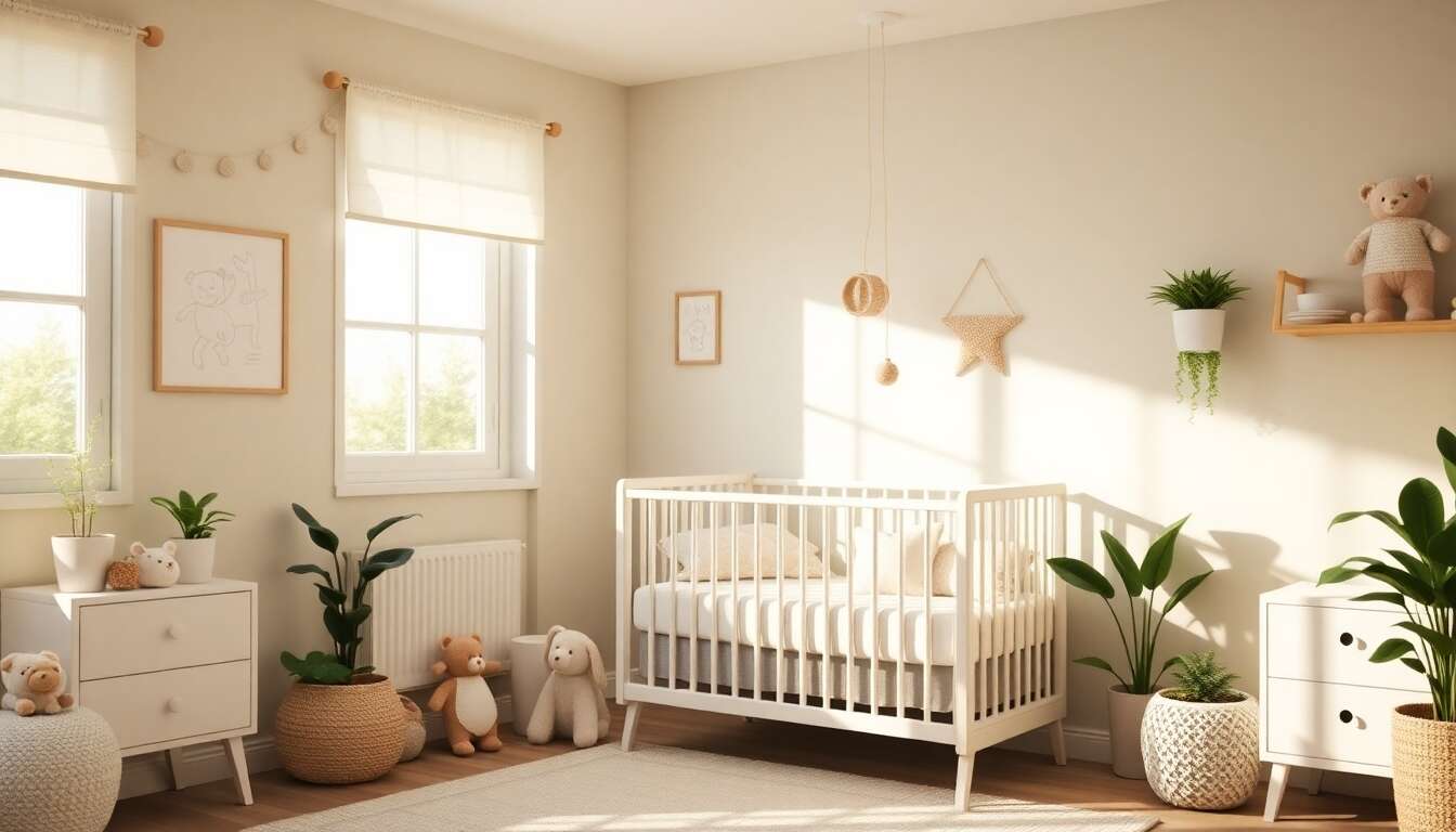 Choisir une peinture saine pour la chambre de bébé