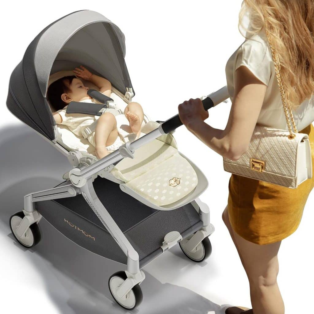Test de la poussette Hot Mom F39 : légèreté et confort au rendez-vous