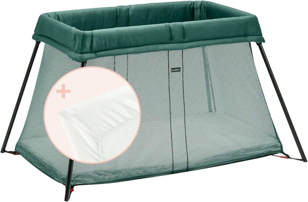 Test du lit parapluie BabyBjörn Light : confort et praticité