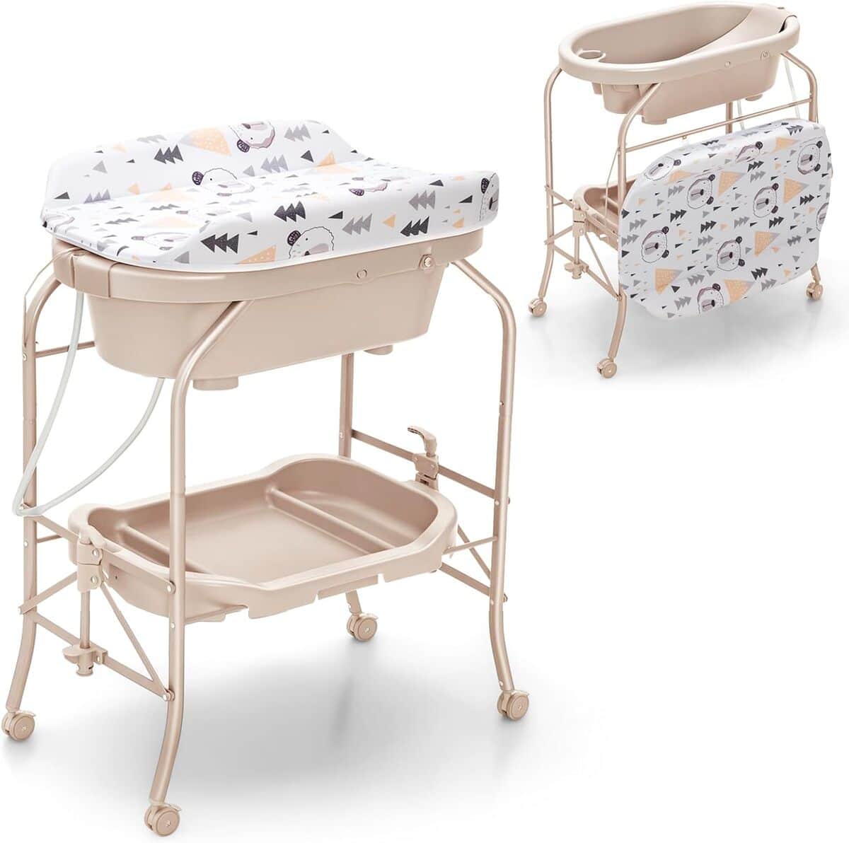 Test de la table à langer DREAMADE 4 en 1 pour bébés