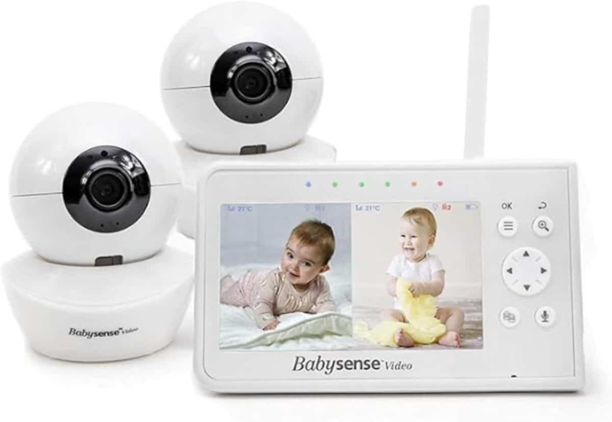 Test du babyphone vidéo Babysense 4, 3” : veillez sur bébé en toute sérénité