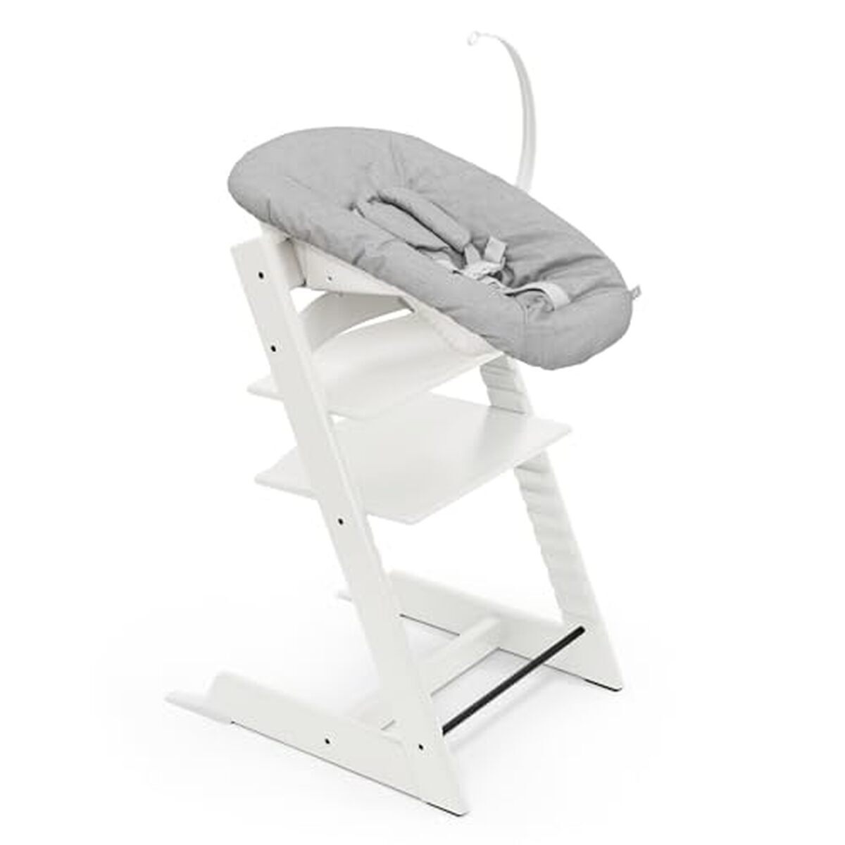 Test chaise Tripp Trapp Stokke avec Newborn Set : confort pour les tout-petits