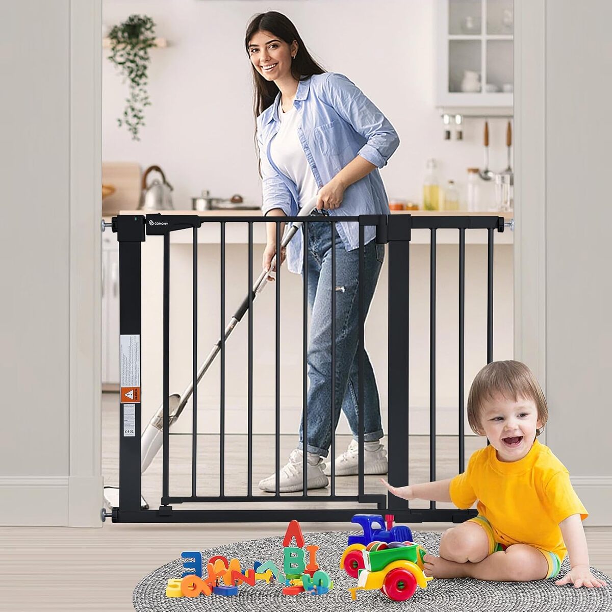 Test de la barrière de sécurité COMOMY : protection optimale sans perçage