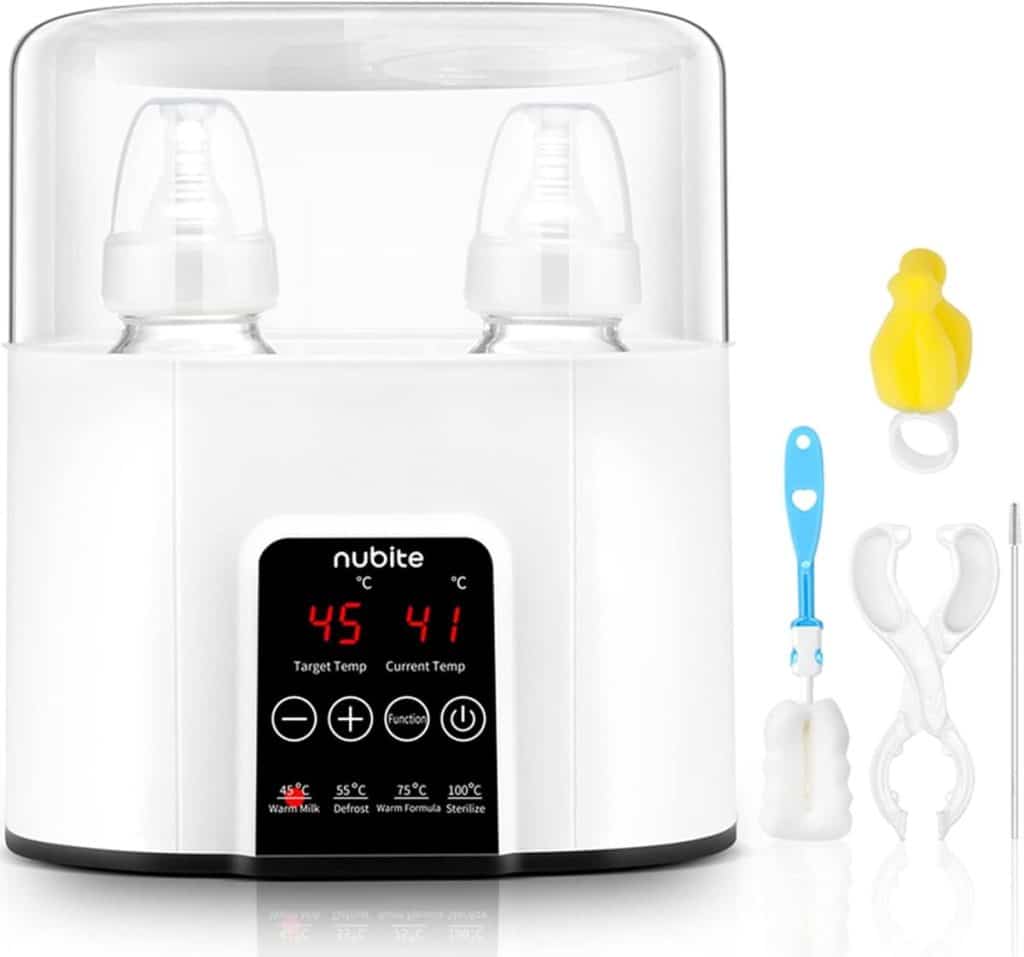 Test du chauffe-biberon Nubite