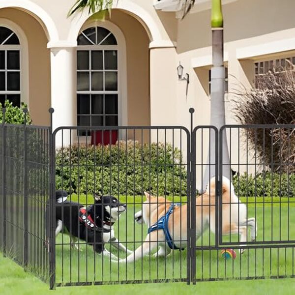 Découvrez notre test de l'enclos pour chien pliable et résistant : 8 panneaux robustes pour la sécurité et le confort de votre animal.