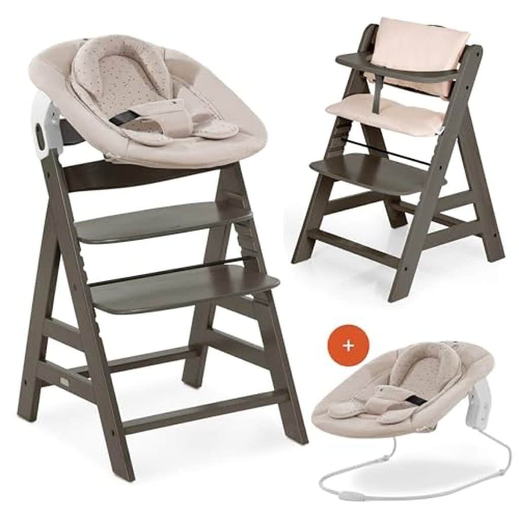 Test : chaise haute évolutive hauck Alpha Plus Newborn Set