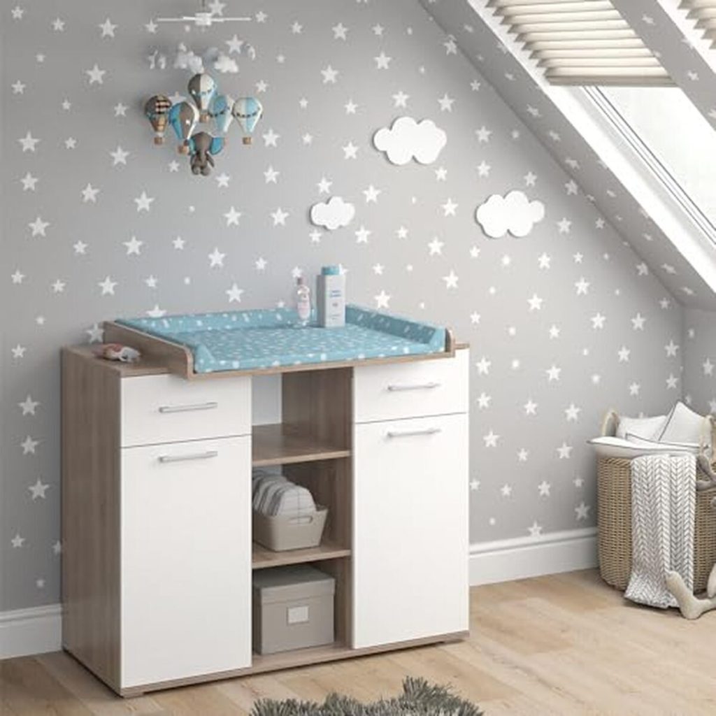 Test de la commode à langer Vicco Leonie : pratique et élégante