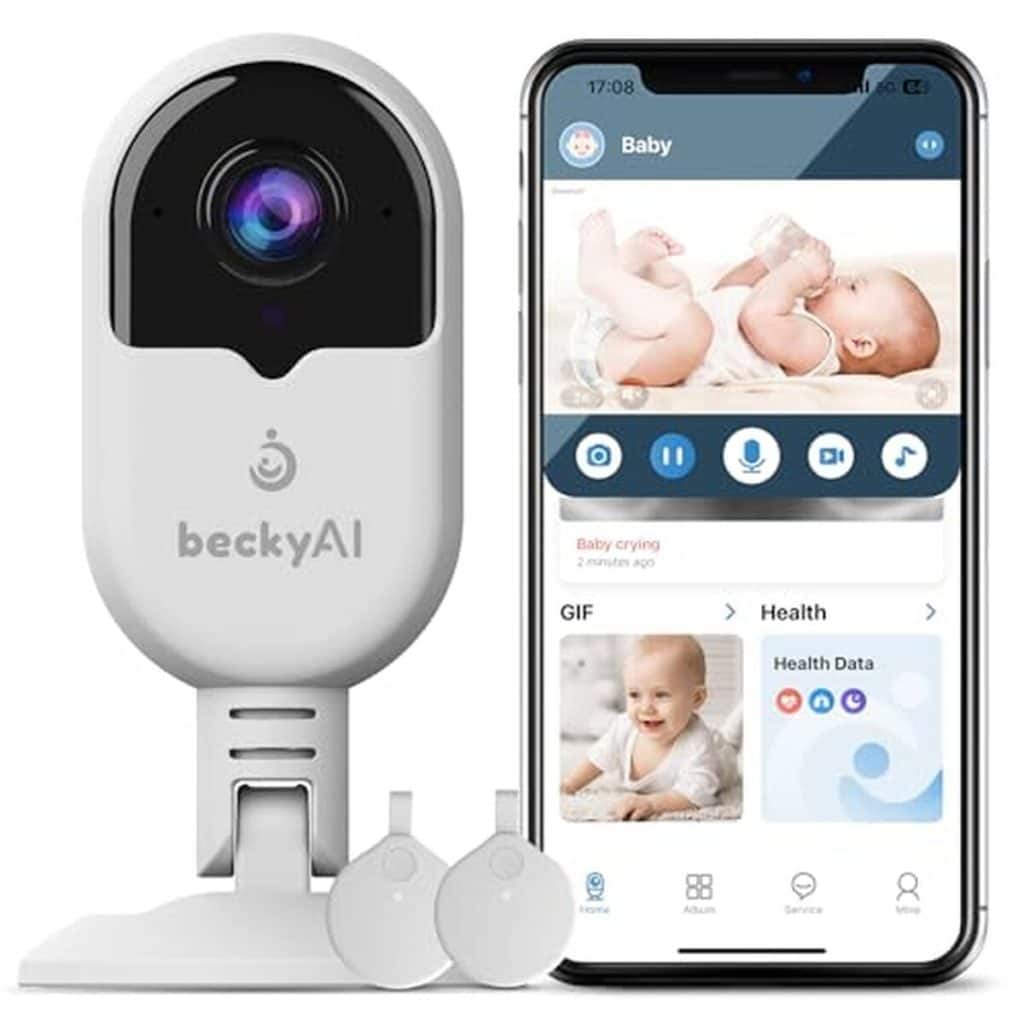 Test du babyphone intelligent beckyAI avec caméra 2K HD