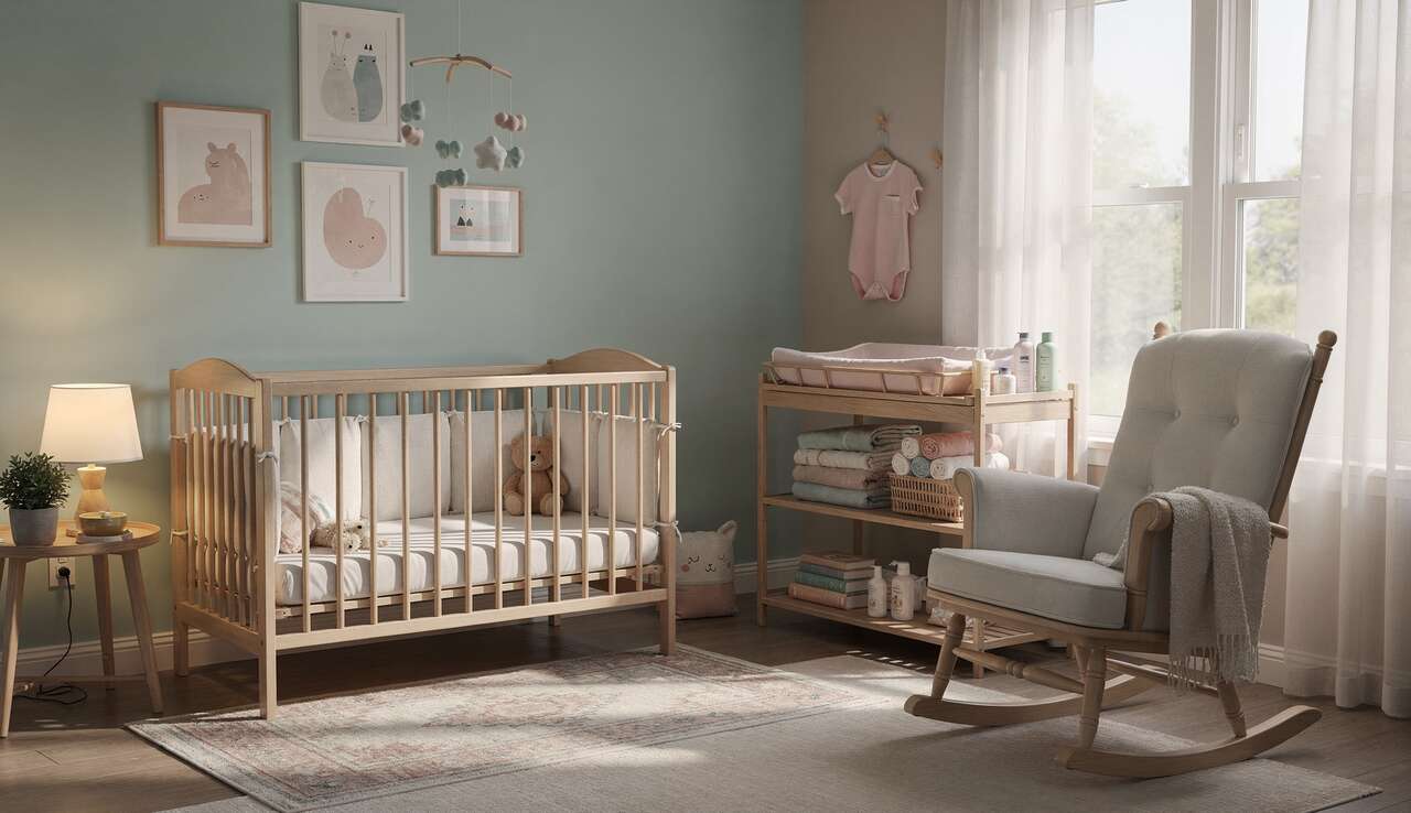 Essentiels pour la chambre de b&eacute;b&eacute;