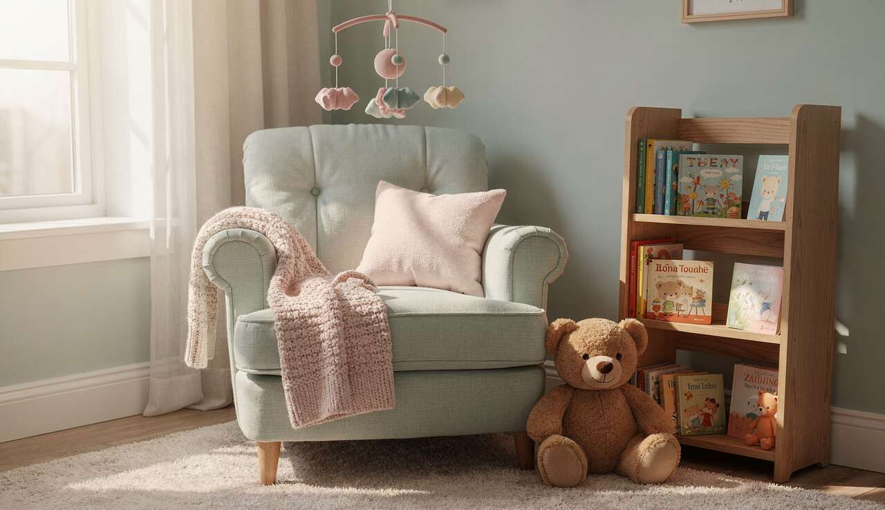 Cr&eacute;er un espace lecture apaisant pour b&eacute;b&eacute;