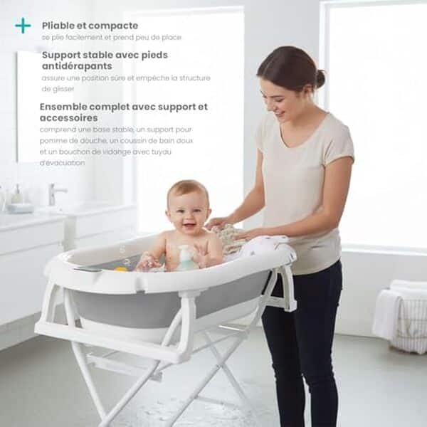 Découvrez notre test approfondi de la baignoire bébé Primabobo pliante : une solution pratique et innovante pour le bain de votre enfant.