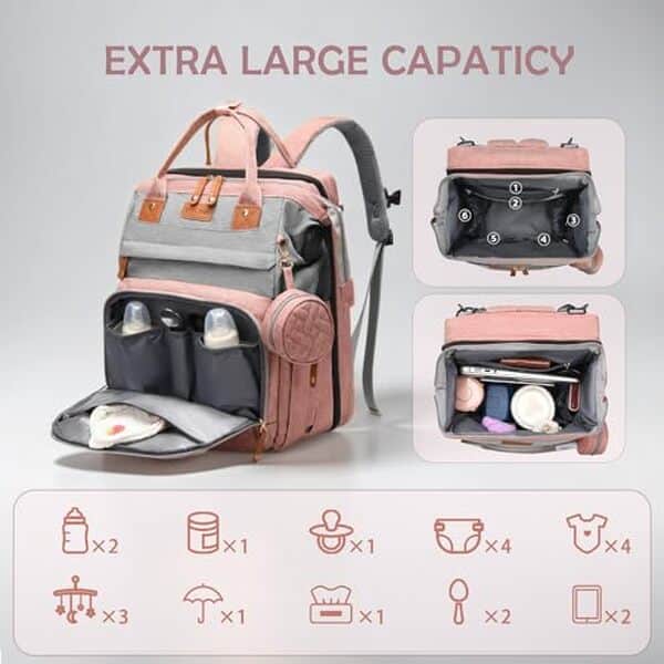 Découvrez notre test détaillé du sac à dos à langer CESAILT : performance, fonctionnalité et design imperméable à l'épreuve des parents actifs  !