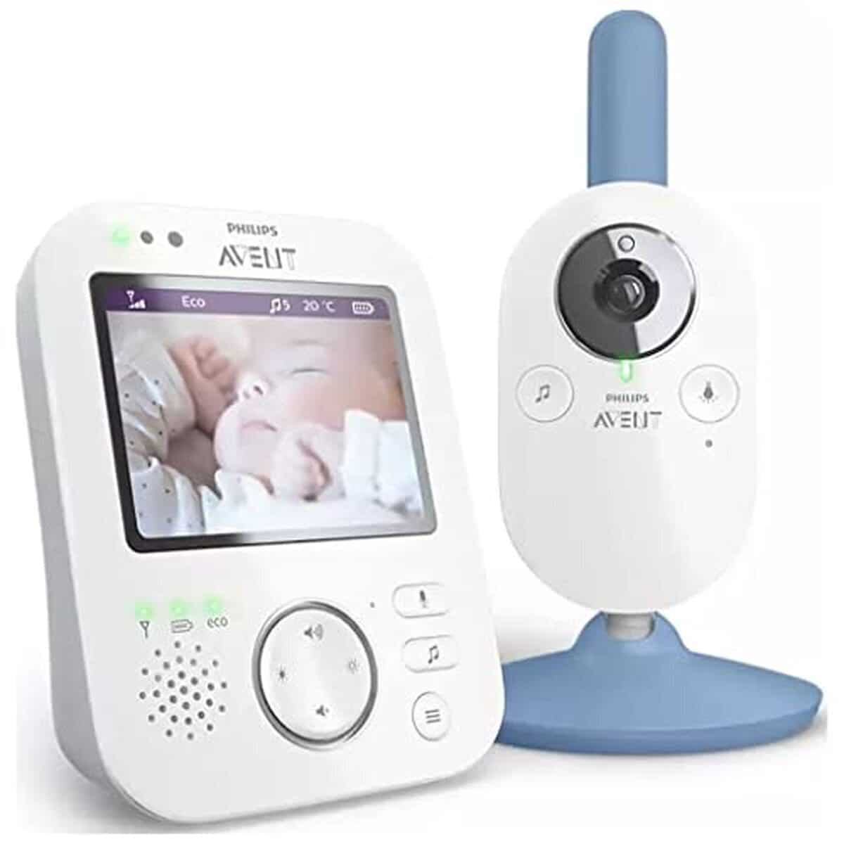 Test du moniteur vidéo bébé Philips Avent SCD845/26 : l'écoute-bébé performant