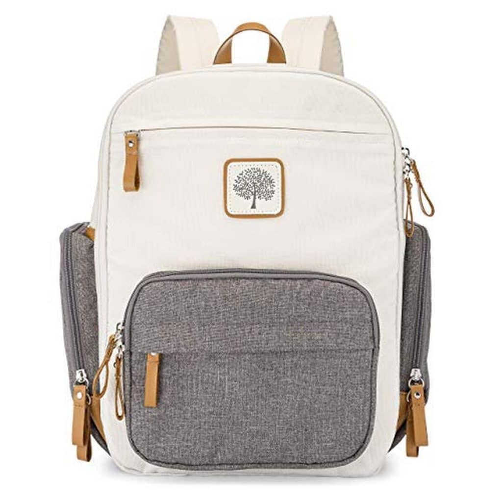 Test du sac à langer Parker Regular : poches isolées et style crème