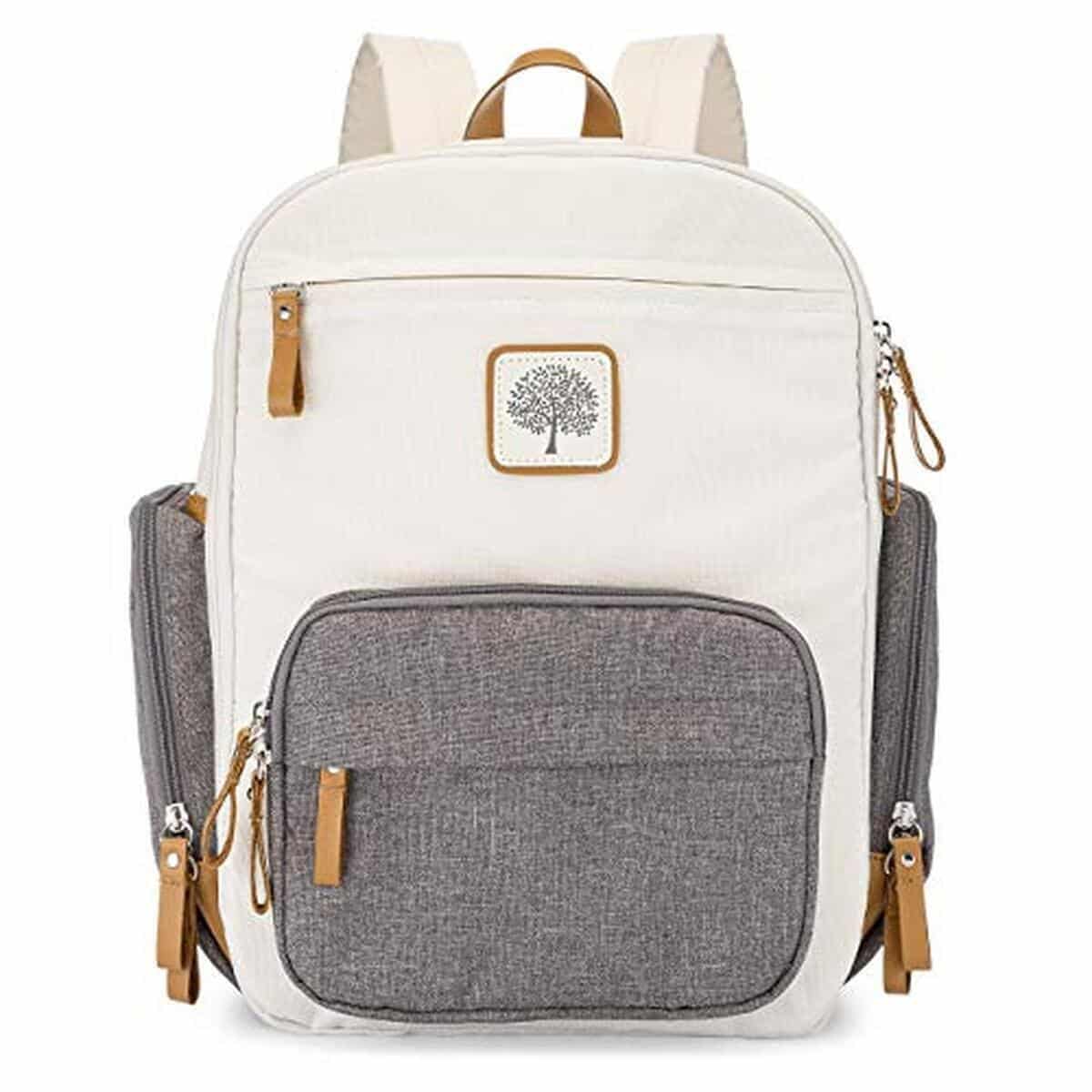 Test du sac à langer Parker Regular : poches isolées et style crème
